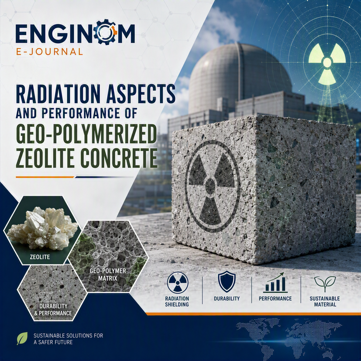 Radiation Aspects and Performance of Geo-polymerized Zeolite Concrete