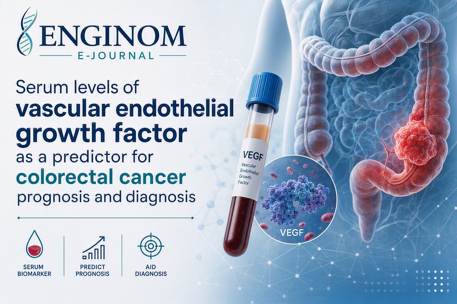 Serum levels of vascular endothelial growth factor as a predictor for colorectal cancer prognosis and diagnosis